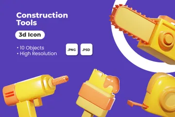 건설 도구 3D Illustration 팩
