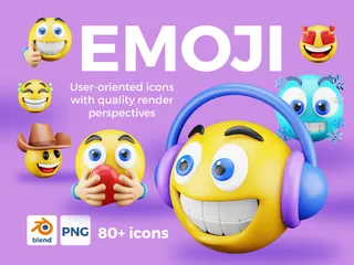 Emoji 3D Icon Pack
