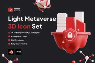 메타버스 3D Icon 팩