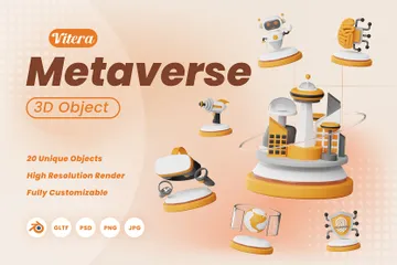 메타버스 3D Icon 팩