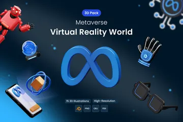 메타버스 3D Illustration 팩