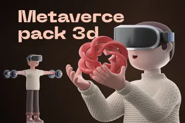 메타버스 3D Illustration 팩