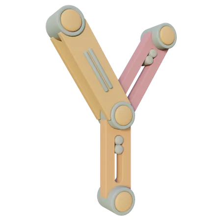 Free E alfabeto  3D Icon