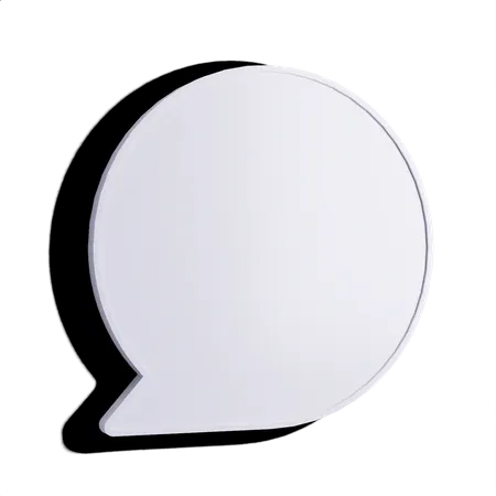 Free Balão de fala  3D Illustration