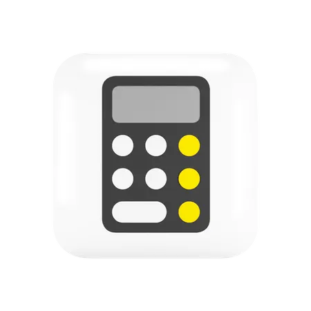 Free Calculadora de ios  3D Logo