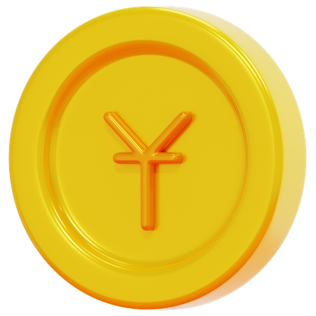 Free Chines Yuan  3D Icon