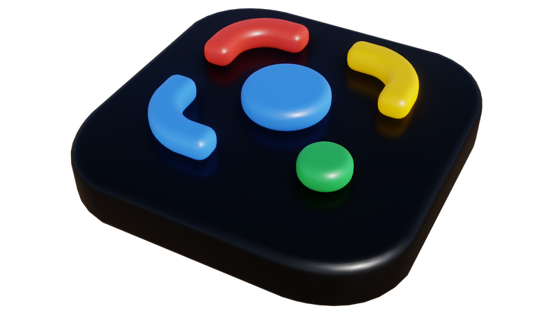 Free Google Lens  3D Icon