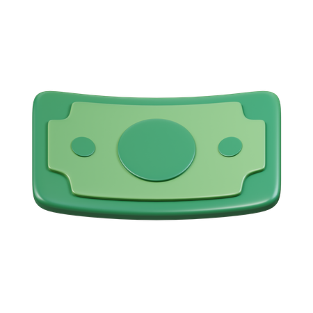 Free Money Note  3D Icon