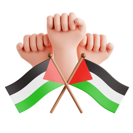 Free Protest  3D Icon