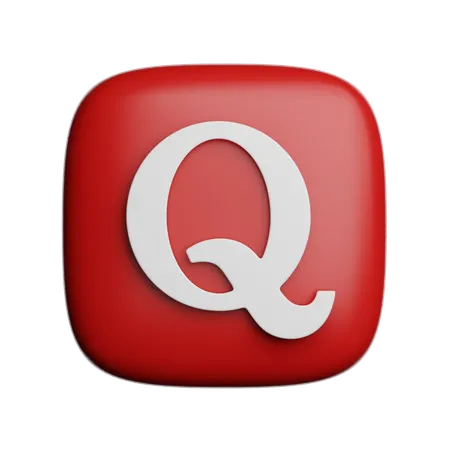 Free 쿼라  3D Icon