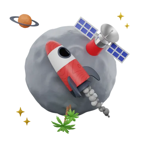 Free Raumschiff  3D Icon