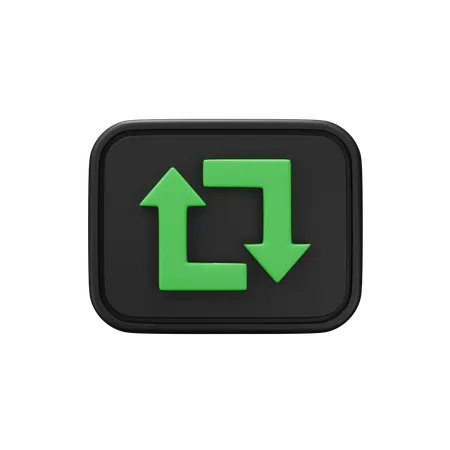 Free Repost  3D Icon