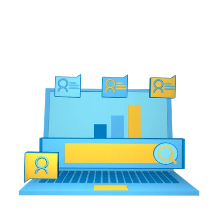 Free Search Bar  3D Icon