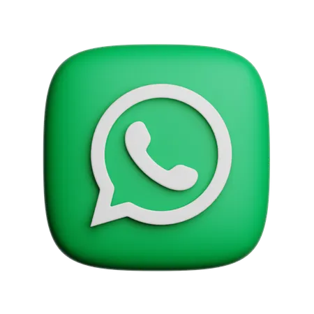 Free 왓츠앱  3D Icon