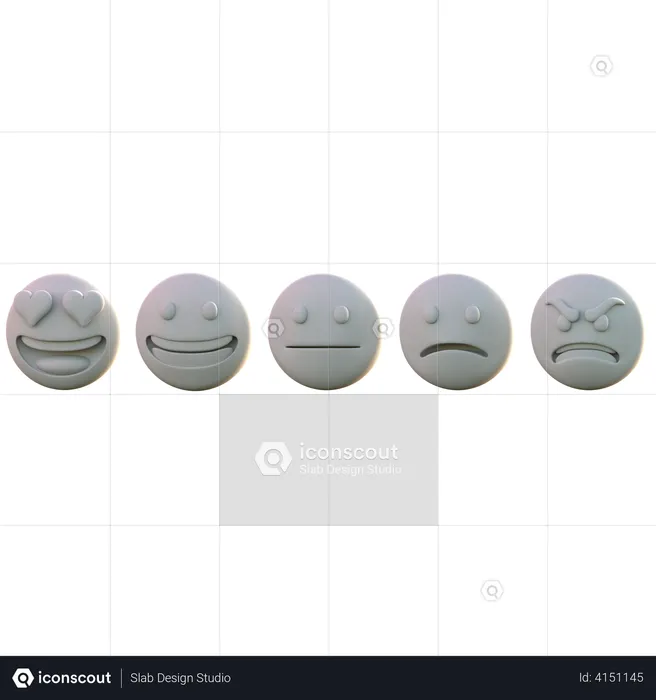 Emotional Feedback Emoji 3D Emoji