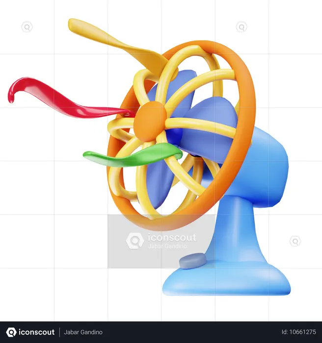 Fã  3D Icon