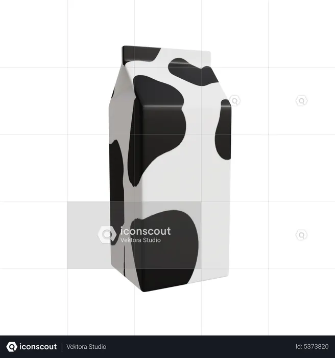 Milk  3D Icon