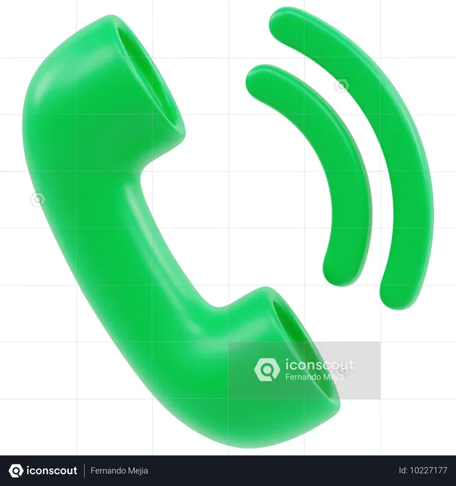 Phone App  3D Icon