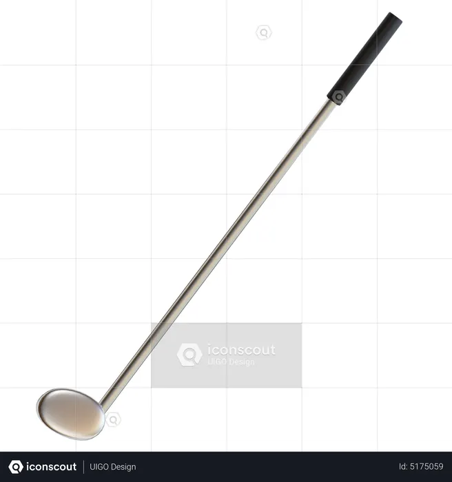 Taco de golfe  3D Icon