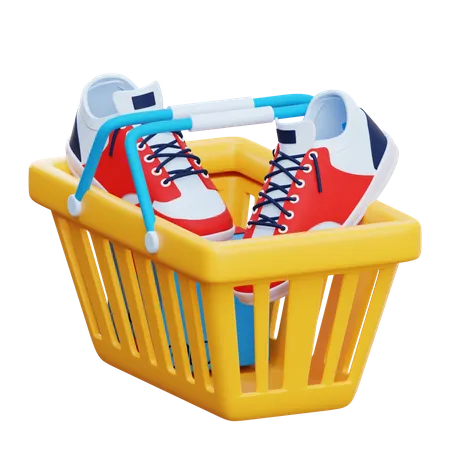Add To Baskek  3D Icon
