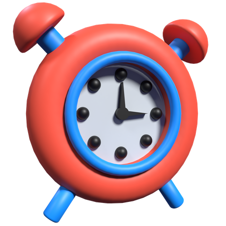 Alarm Clock  3D Illustration