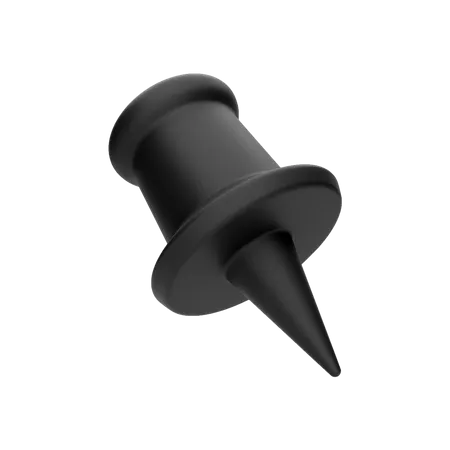 Alfinete  3D Illustration