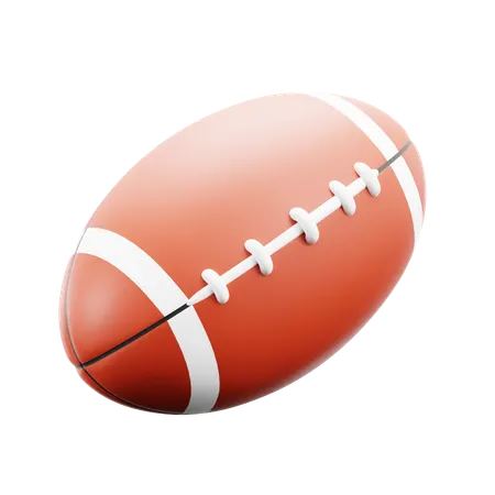 American Football Ball  3D Icon