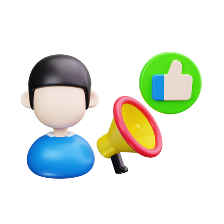 Anúncio  3D Icon