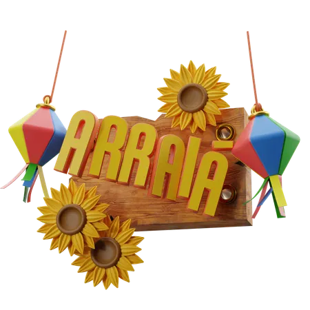 Arrai Sign  3D Icon