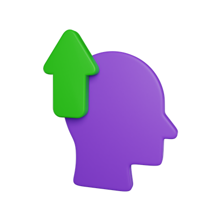 Arrow Up  3D Icon