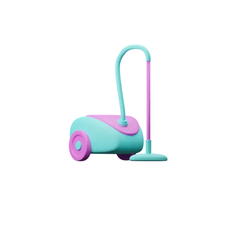 Aspirador de pó  3D Illustration