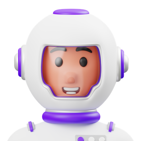 Astronauta  3D Icon