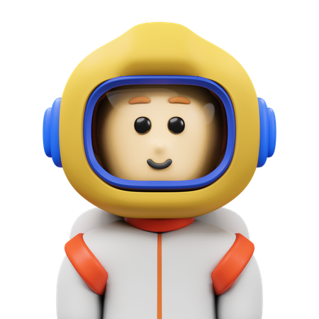 Astronauten-Avatar  3D Icon