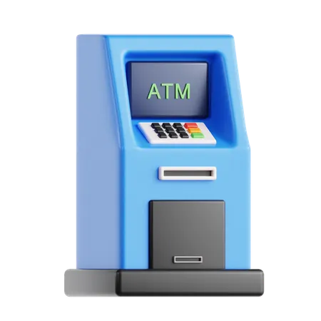 Atm Machine  3D Icon