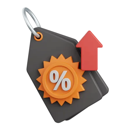 Aumentar el descuento  3D Icon