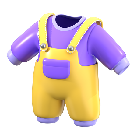 Baby Clothes boy  3D Icon