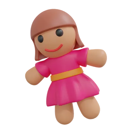 Baby Doll  3D Icon