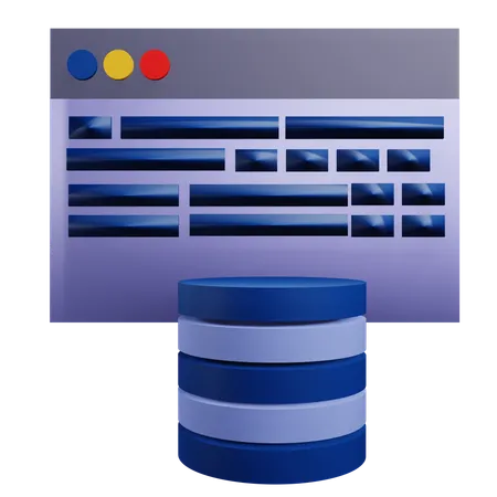 Back-End  3D Icon