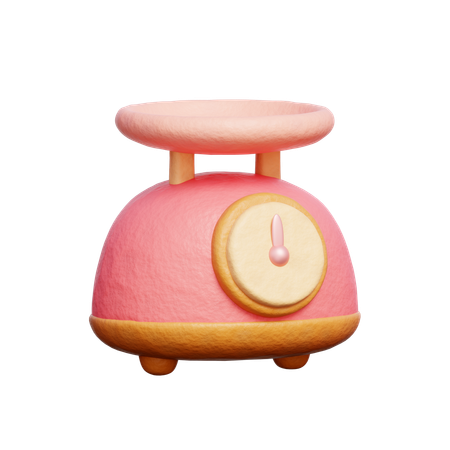 Escala de peso  3D Icon
