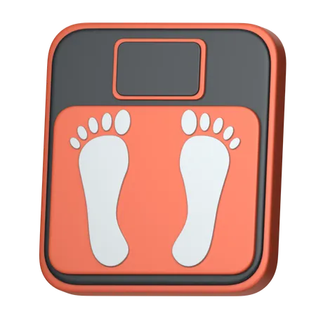 Escala de peso  3D Icon