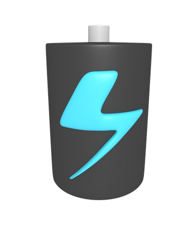 Bateria elétrica  3D Icon