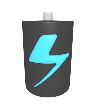 Bateria elétrica  3D Icon