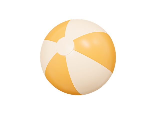 Beach Ball  3D Icon