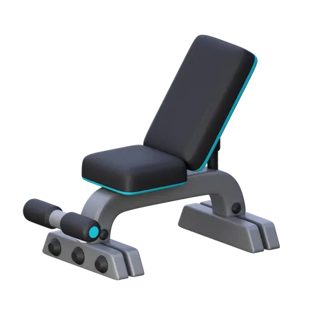 Bench Press  3D Icon