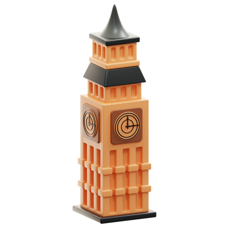 Big Ben  3D Icon