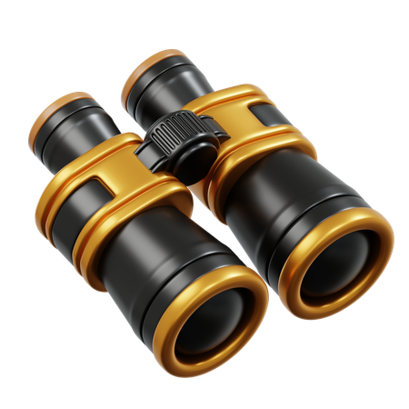 Binoculars  3D Icon