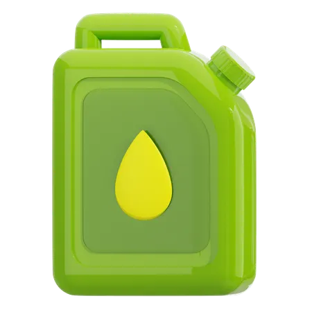 Biocarburant  3D Icon
