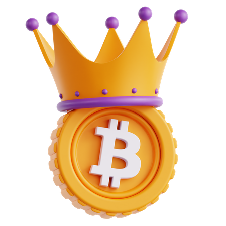 Rei Bitcoin  3D Icon