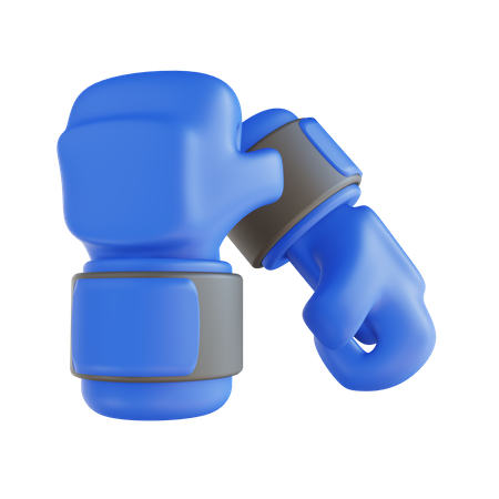 Boxing Gloves  3D Illustration