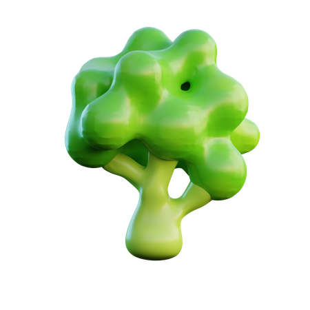 Brócolis  3D Icon